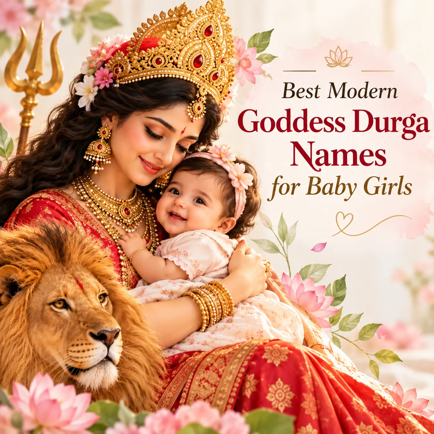 Best Modern Goddess Durga Names for Baby Girls